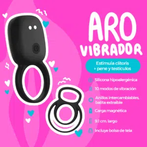 Aro Vibrador Recargable