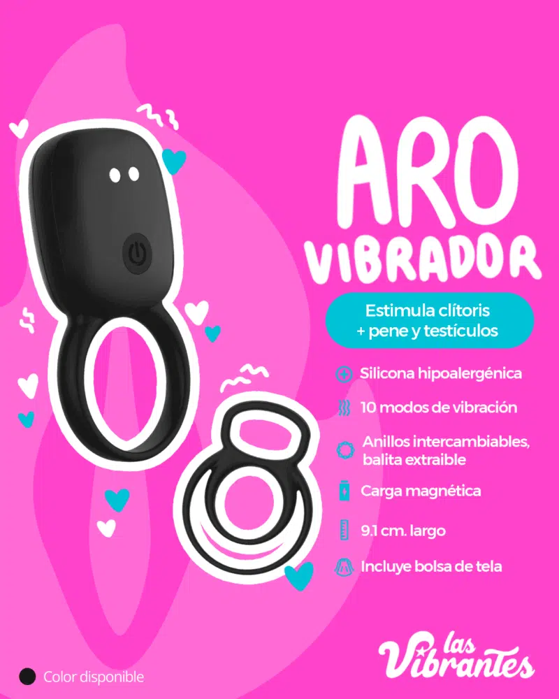 Aro Vibrador Recargable
