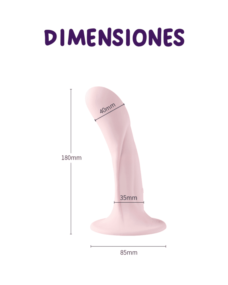 Dildo Vibrador Dimensiones