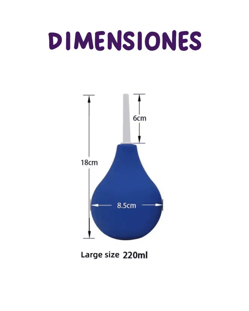 Ducha Anal Dimensiones