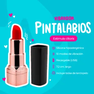 Vibrador Pintalabios